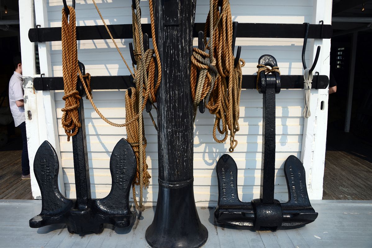 04F Two Anchors On The Deck Of The S S Klondike II In Whitehorse Yukon